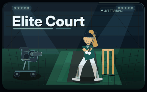 Cricket Nets / Bowling Machine at Elite Courts