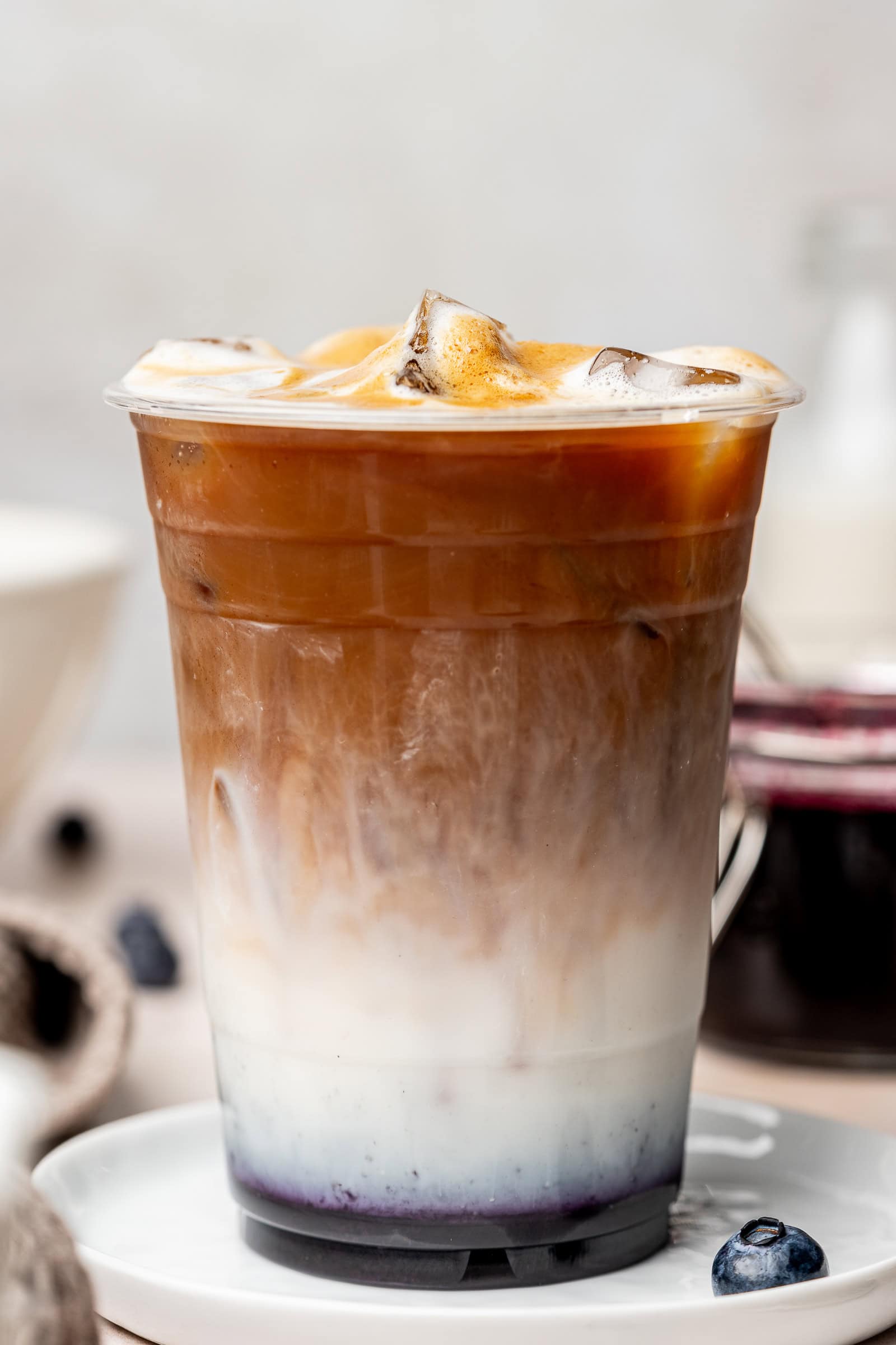 Wild Berry Iced Latte at Elite Courts