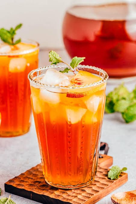 Peach Iced Tea Lob at Elite Courts